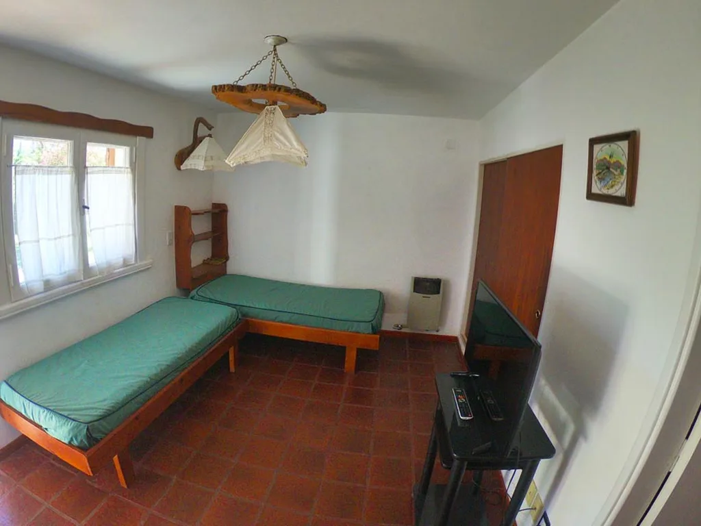 Living con dos camas, Cabañas Carpe Diem, Villa General Belgrano